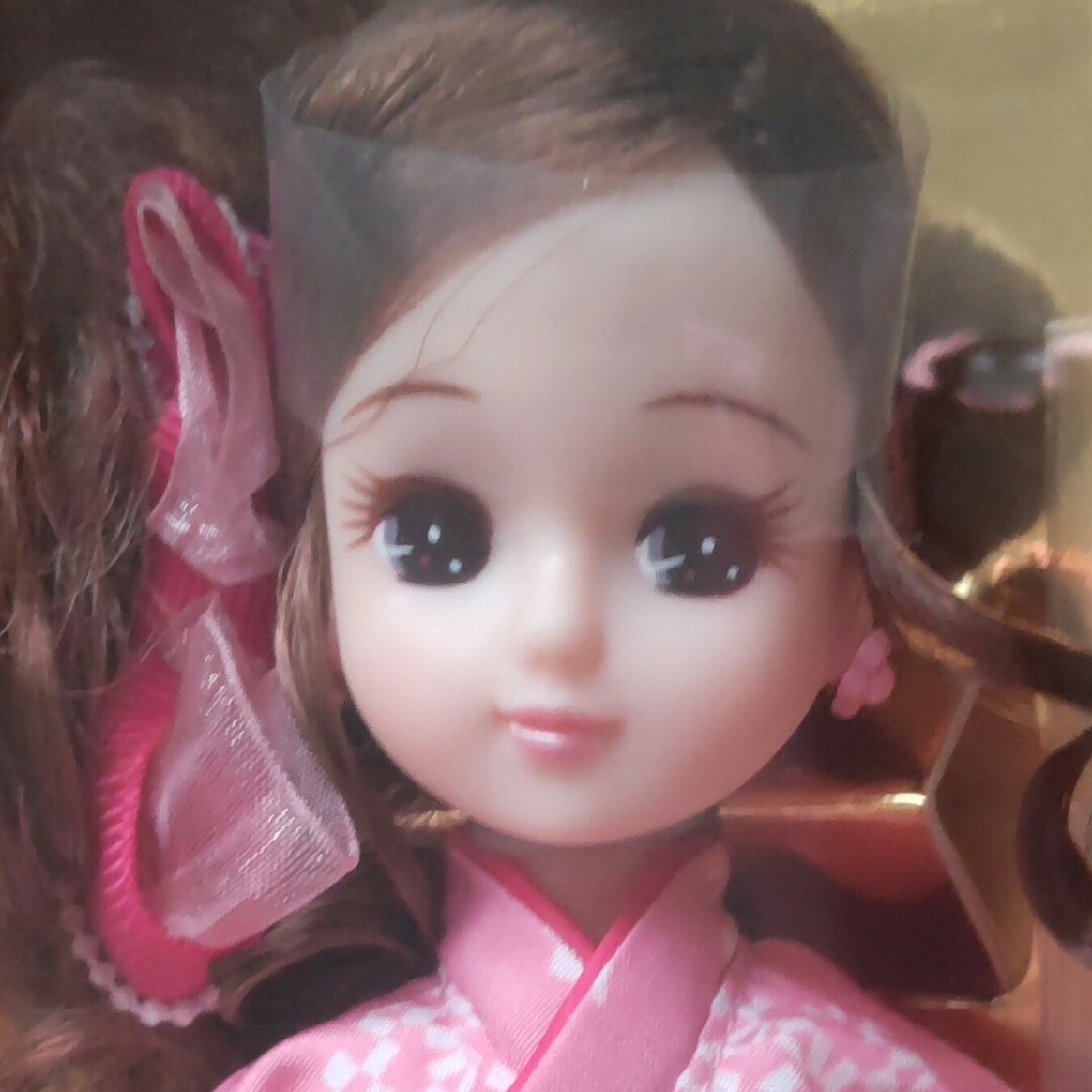 Takara Tomy(タカラトミー)のリカちゃん 浴衣 東京2020 オリンピックエンブレム　人形のみ　タカラトミー エンタメ/ホビーのおもちゃ/ぬいぐるみ(その他)の商品写真