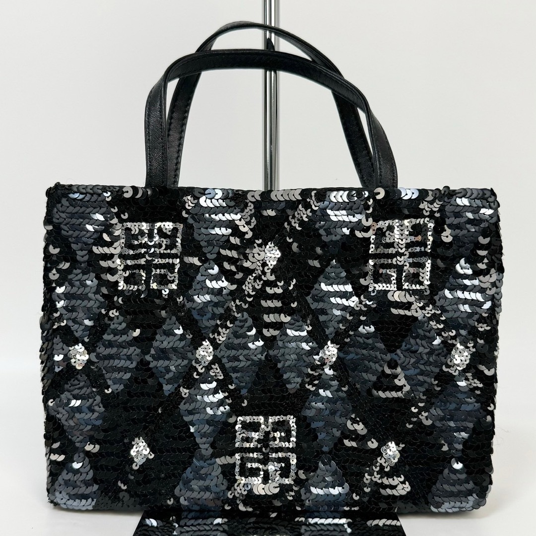 GIVENCHY(ジバンシィ)の24C12 GIVENCHY ジバンシー ミニハンドバッグ スパンコール レディースのバッグ(ハンドバッグ)の商品写真