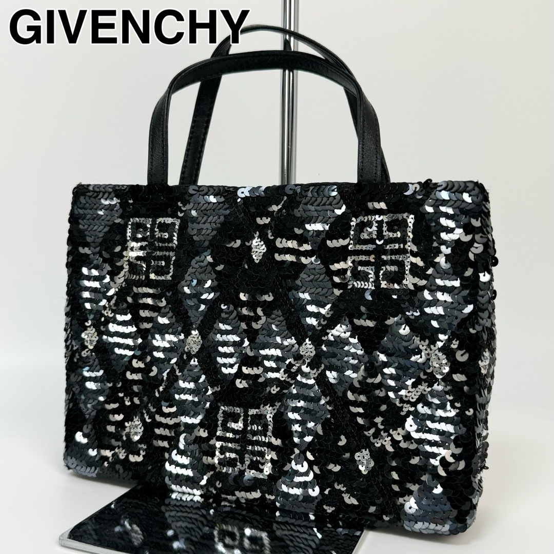 GIVENCHY(ジバンシィ)の24C12 GIVENCHY ジバンシー ミニハンドバッグ スパンコール レディースのバッグ(ハンドバッグ)の商品写真