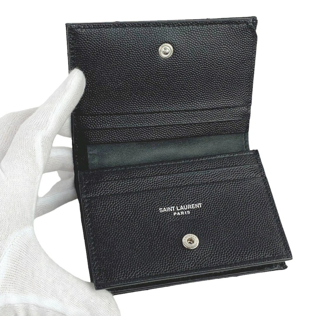 SAINT LAURENT - □美品□ イヴサンローラン 二つ折り 財布 型 SAINT LAURENT - □美品□ イヴサンローラン 二つ折り 財布 型