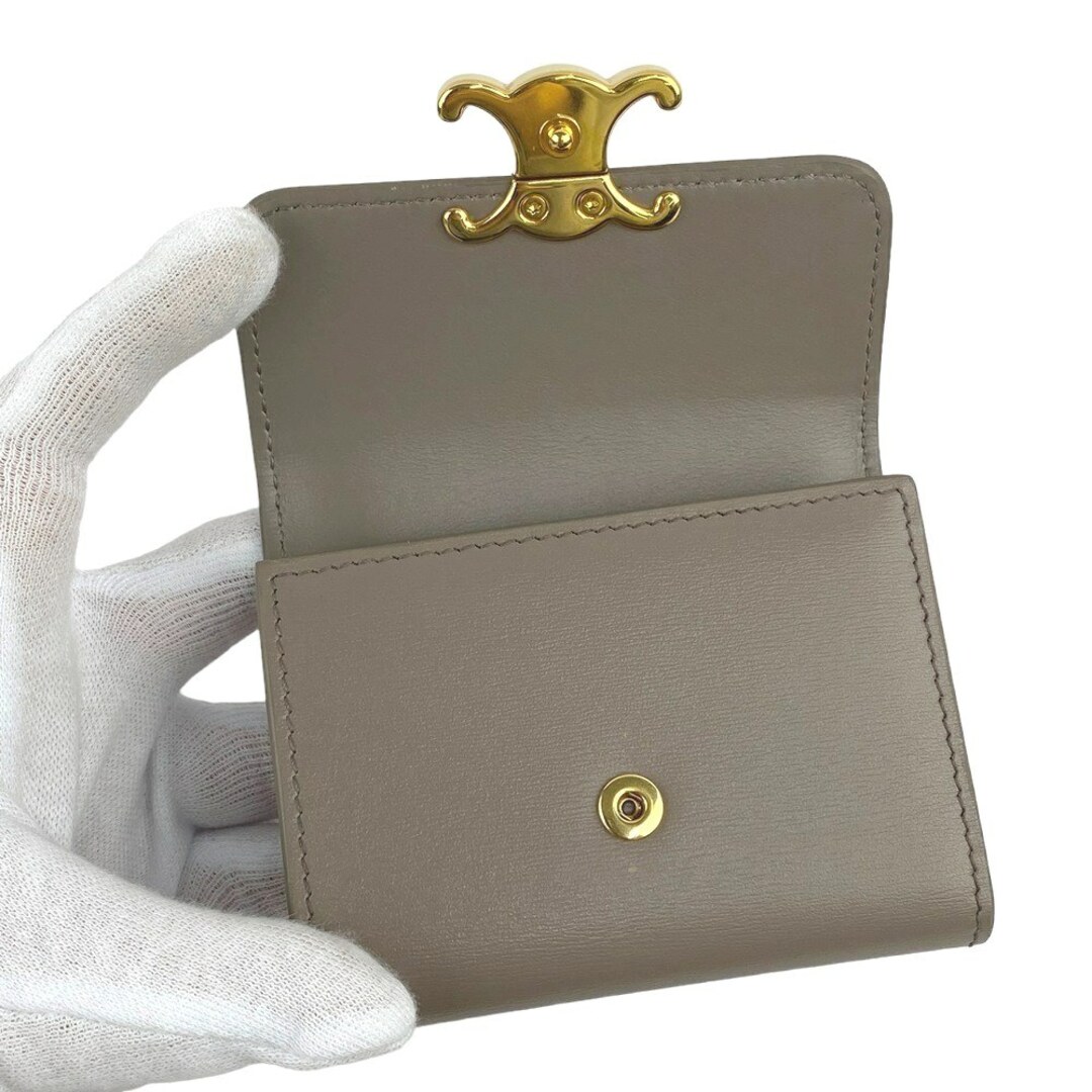 CELINE - □美品□ セリーヌ トリオンフ 三つ折り 財布 コイン CELINE - □美品□ セリーヌ トリオンフ 三つ折り 財布 コイン