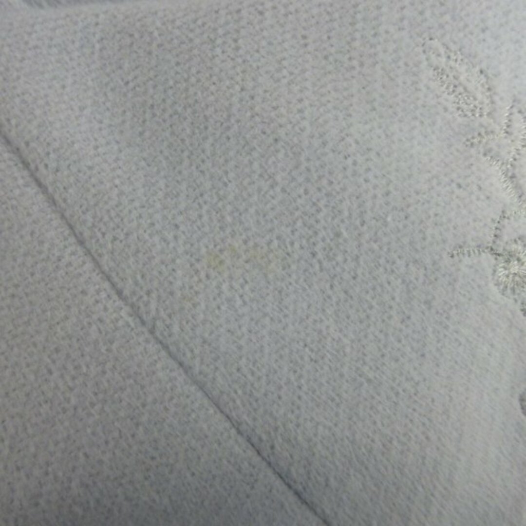 axes femme(アクシーズファム)のアクシーズファム ファーコート ビジュー装飾 裾刺繍 青系 M ■GY31 レディースのジャケット/アウター(毛皮/ファーコート)の商品写真