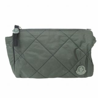 モンクレール(MONCLER)のモンクレール POCHETTE ポーチ セカンドバック 緑 IBO48(ポーチ)