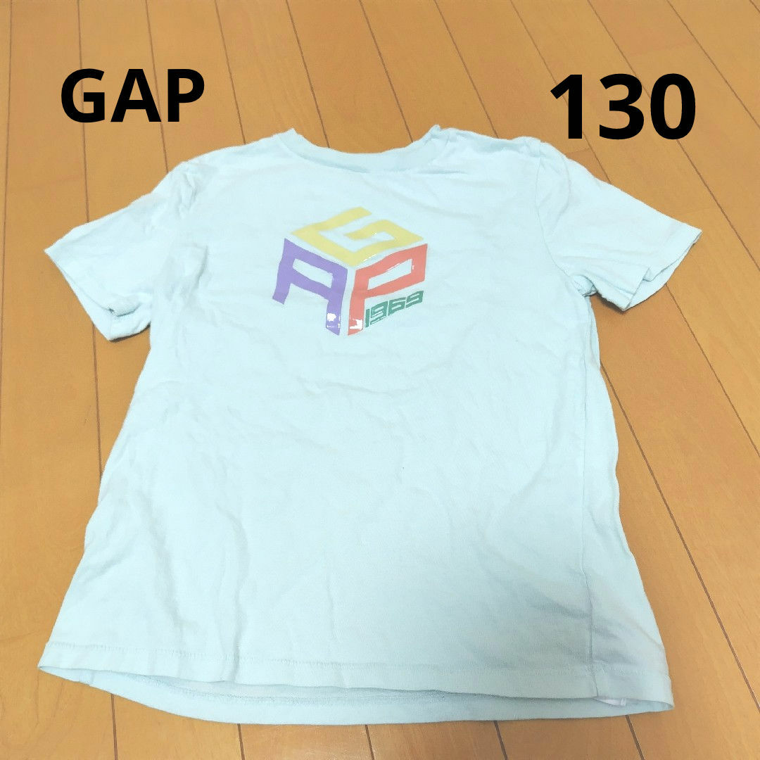 GAP Kids(ギャップキッズ)の男の子 女の子 ギャップキッズ 半袖Tシャツ 130 キッズ/ベビー/マタニティのキッズ服男の子用(90cm~)(Tシャツ/カットソー)の商品写真