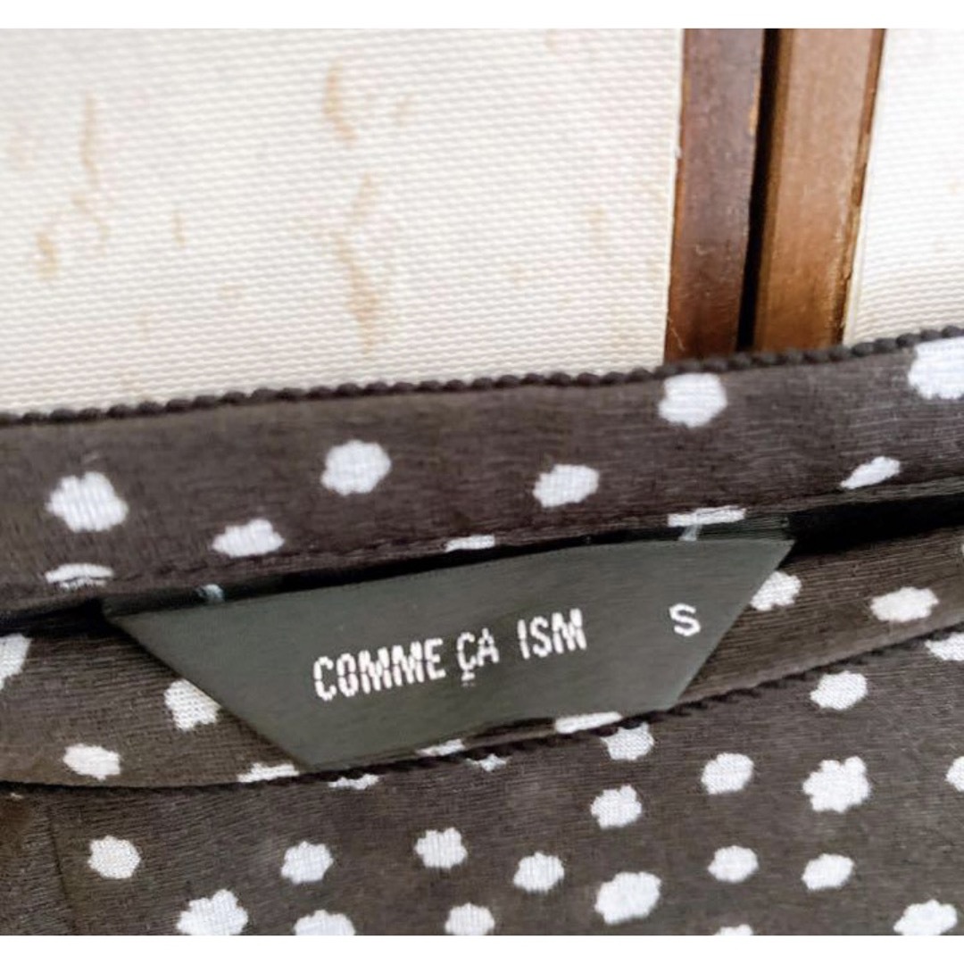 COMME CA ISM(コムサイズム)のコムサイズム　綺麗め　膝丈　フレアスカート  シフォン レディースのスカート(ひざ丈スカート)の商品写真