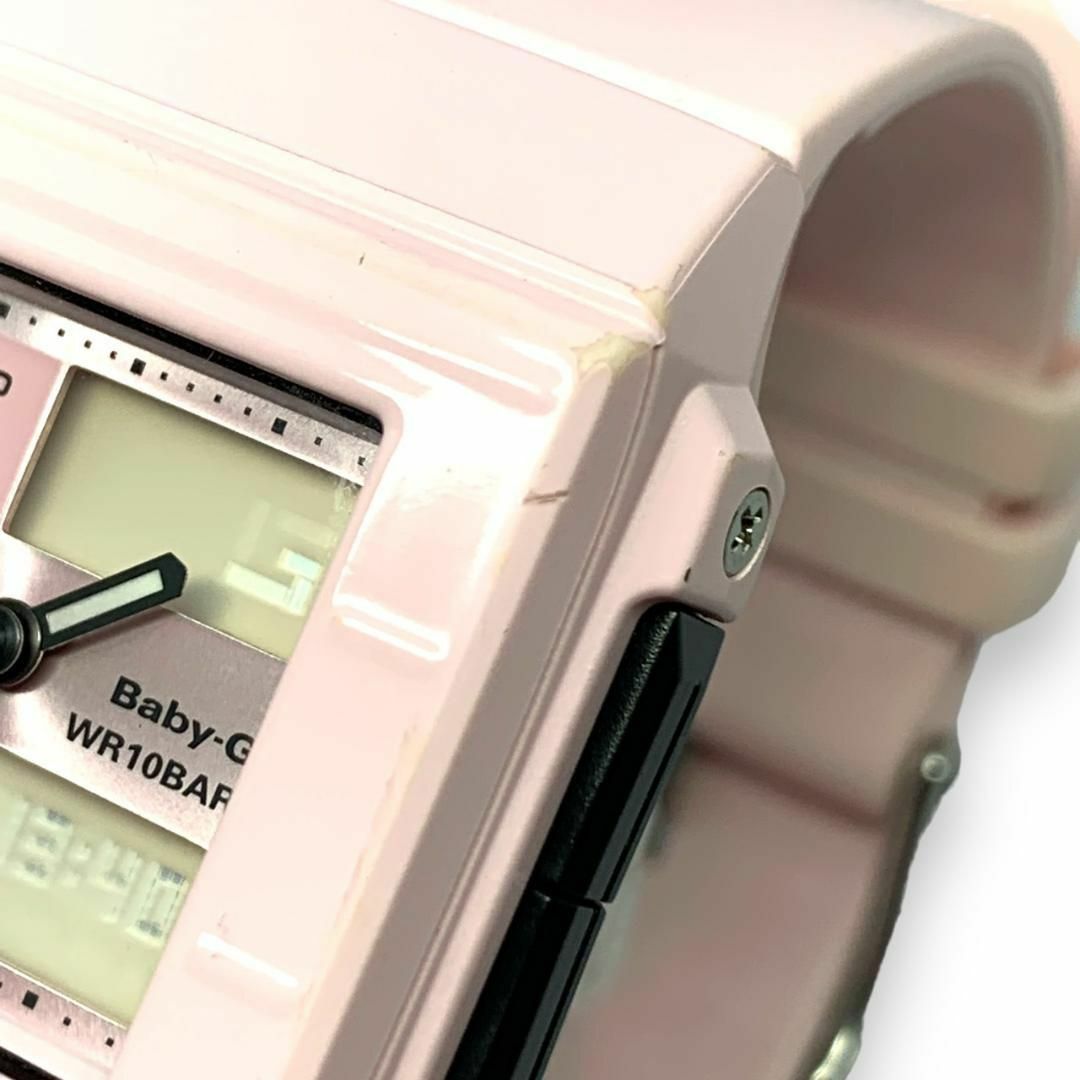 Baby-G(ベビージー)の【美品・電池交換済】カシオ Baby-G BGA-200 アナデジ　ピンク レディースのファッション小物(腕時計)の商品写真