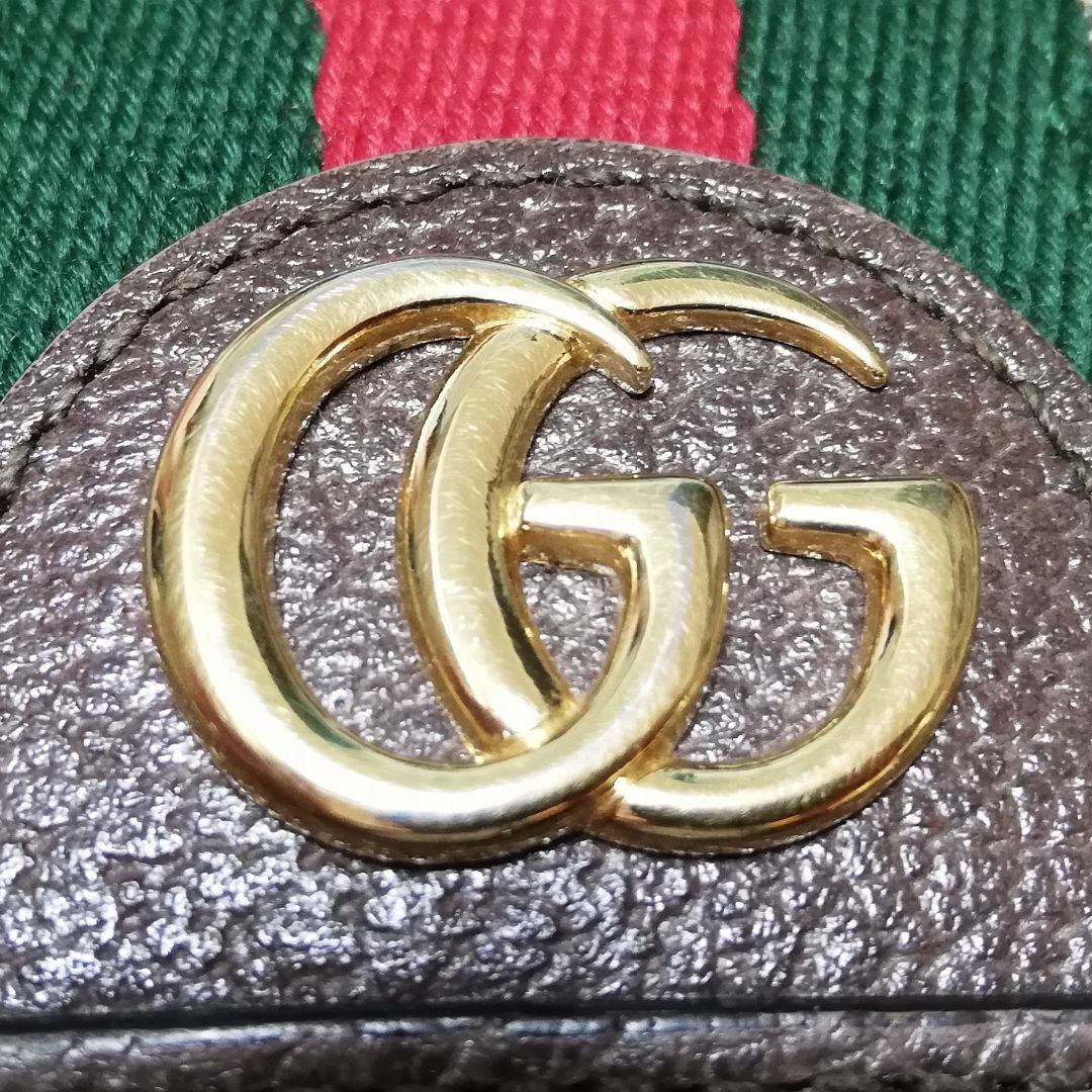 Gucci(グッチ)の【美品】GUCCI(グッチ)　長財布　オフィディア　GGスプリーム　ブラウン レディースのファッション小物(財布)の商品写真