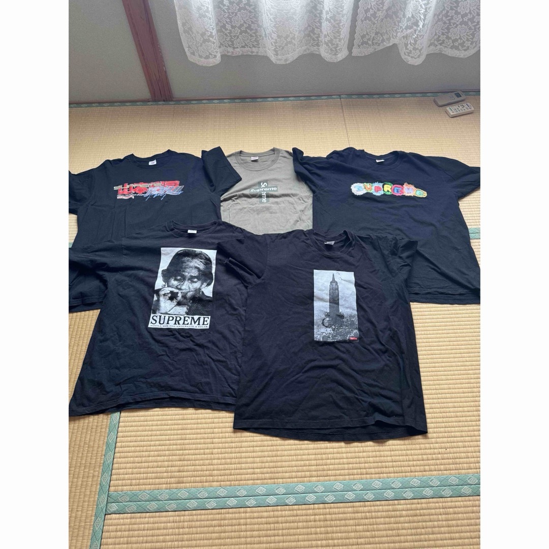 Supreme(シュプリーム)のsupreme tシャツ 5点セット XL メンズのトップス(Tシャツ/カットソー(半袖/袖なし))の商品写真