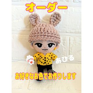 オーダー♥ハンドメイド snowman すのチル サイズ うさ耳 ニット帽(その他)