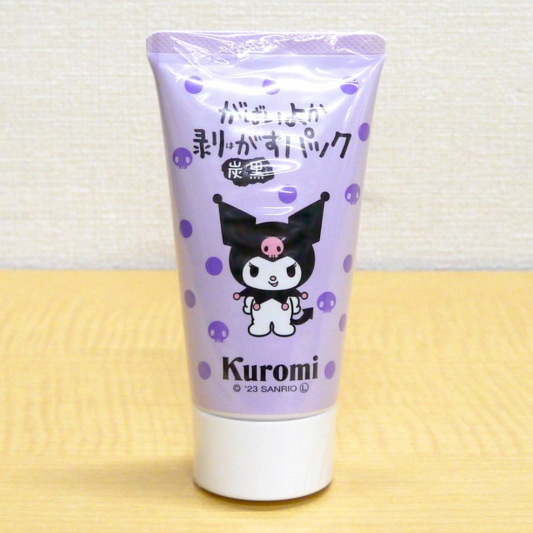 ASTY COSME FREAK(アスティコスメフリーク)のがばいよか 剥がすパック クロミ kuromi 炭黒 サンリオ 90g コスメ/美容のスキンケア/基礎化粧品(パック/フェイスマスク)の商品写真