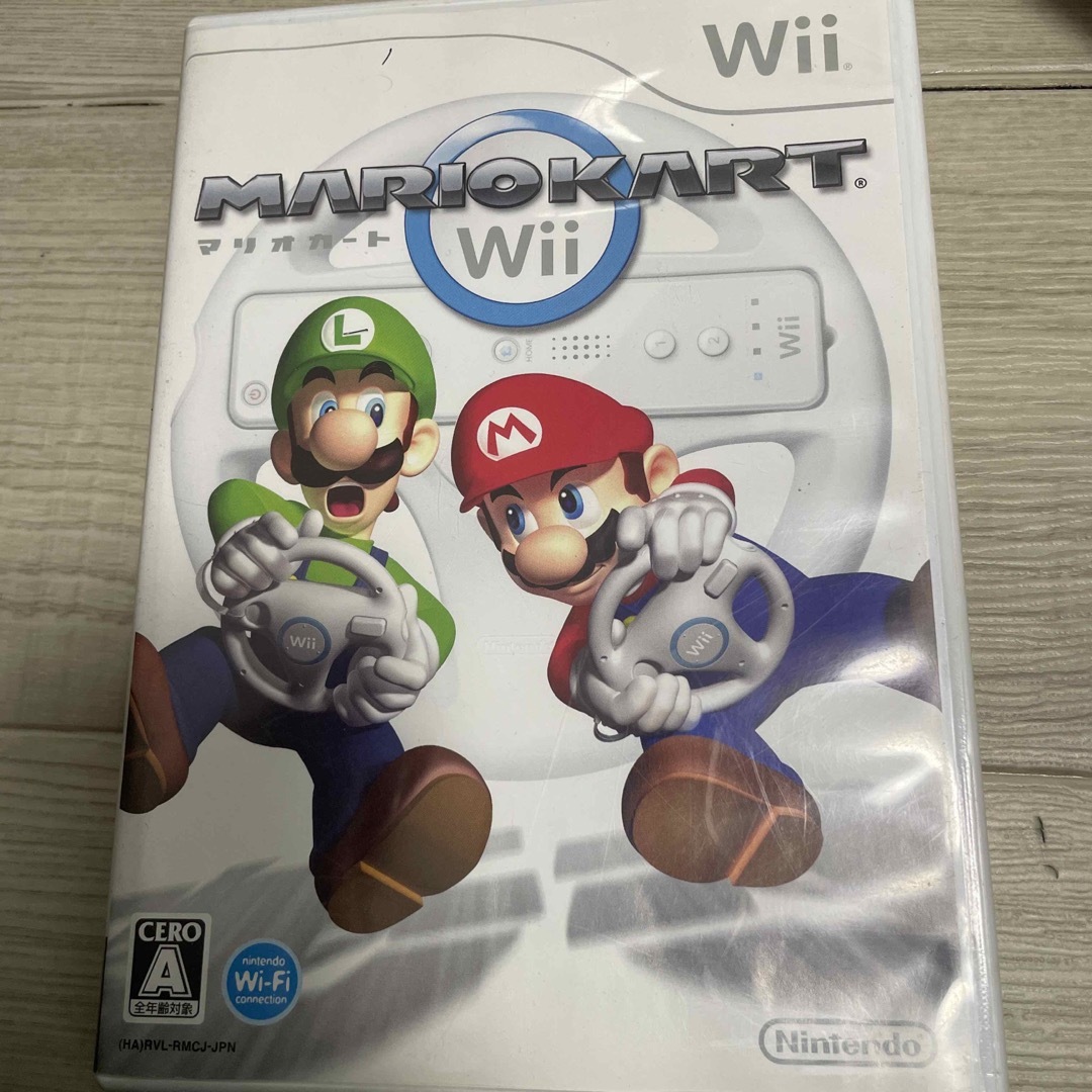 Wii(ウィー)のマリオカート　マリカ　wii マリオ エンタメ/ホビーのゲームソフト/ゲーム機本体(家庭用ゲームソフト)の商品写真