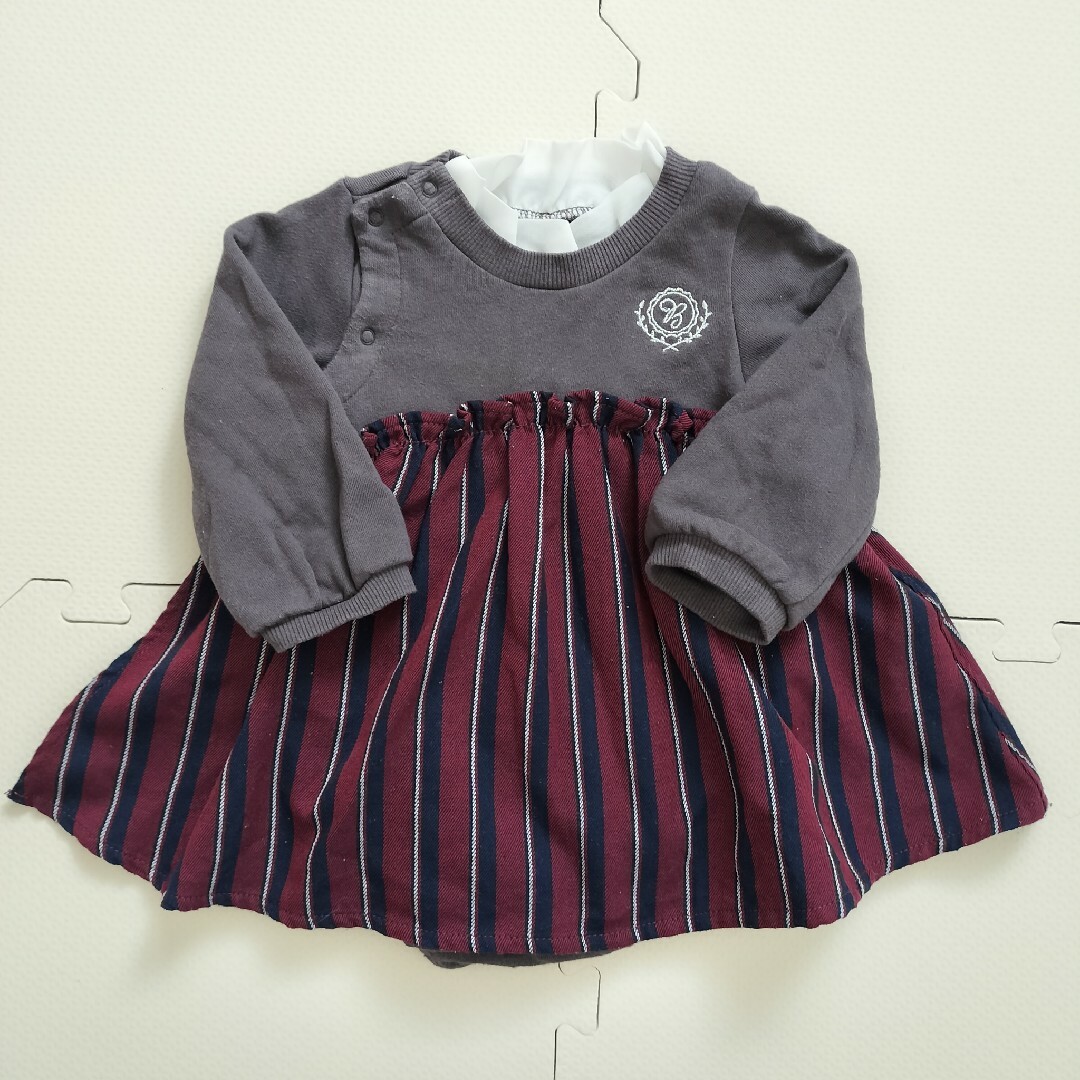 Branshes(ブランシェス)のbranshes　ロンパース70cm キッズ/ベビー/マタニティのベビー服(~85cm)(ロンパース)の商品写真