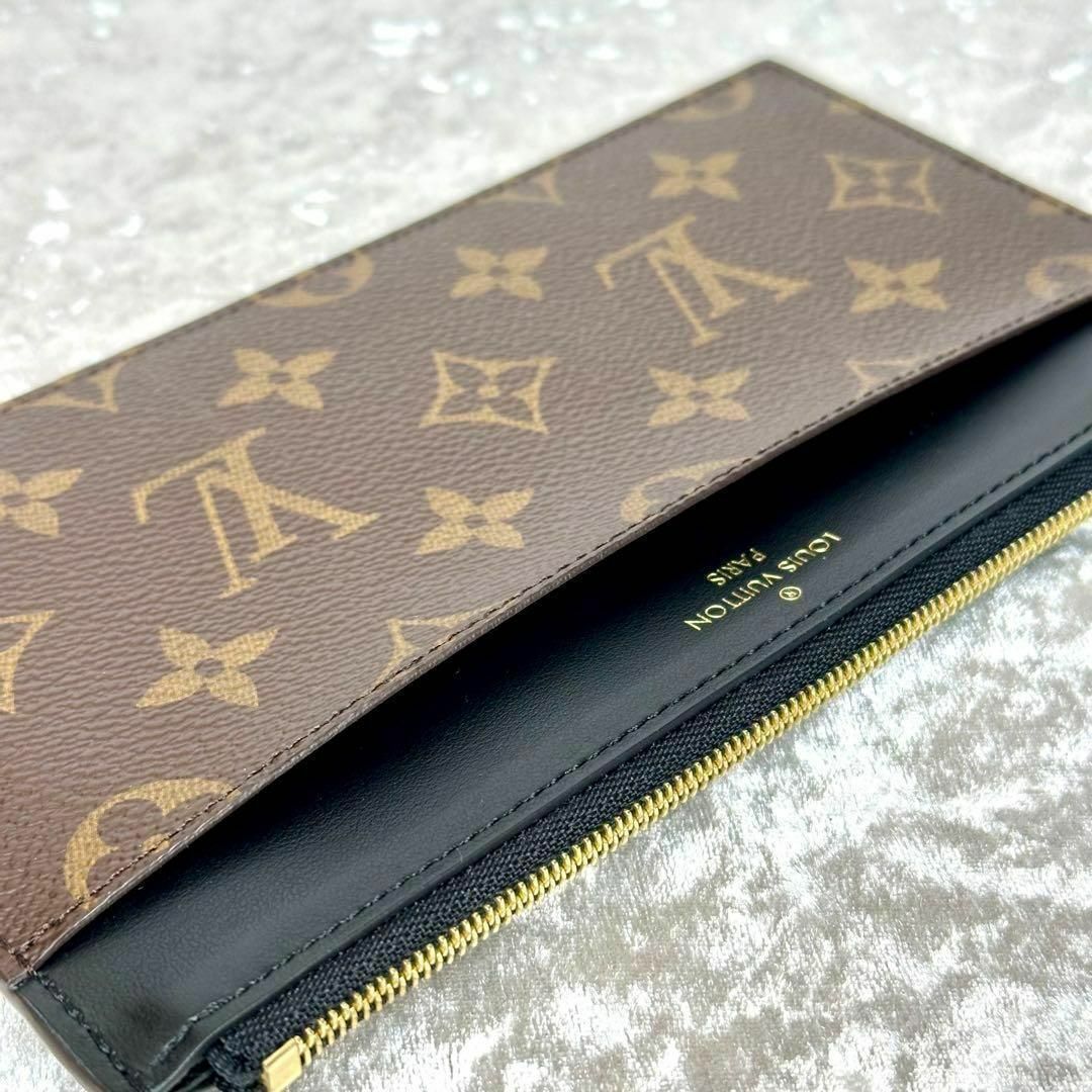 LOUIS VUITTON(ルイヴィトン)の【美品】ルイヴィトン　モノグラム　スリムパース　長財布　RFID 箱付き メンズのファッション小物(長財布)の商品写真