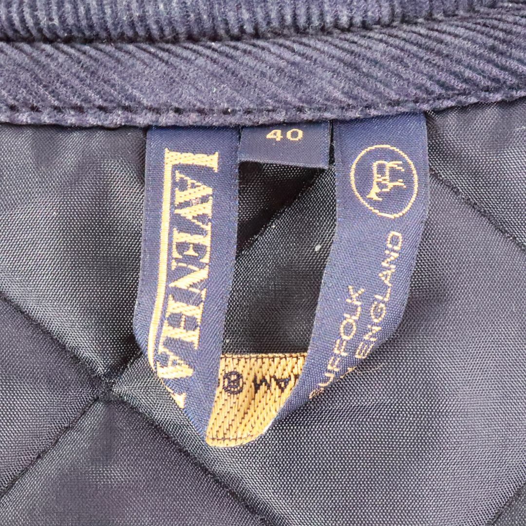 LAVENHAM(ラベンハム)のLAVENHAM ラベンハム　キルティングジャケット　紺　LL メンズのジャケット/アウター(その他)の商品写真