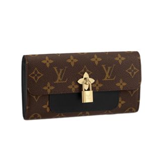 ルイヴィトン(LOUIS VUITTON)のルイヴィトン M62577 長財布 ノワール  LOUIS VUITTON ブラック　パドロック モノグラム(財布)