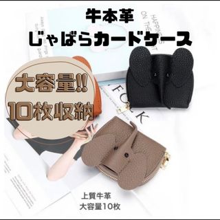 カードホルダー　じゃばら　かわいい　おしゃれ　 ミニ財布 ゾウ財布(財布)