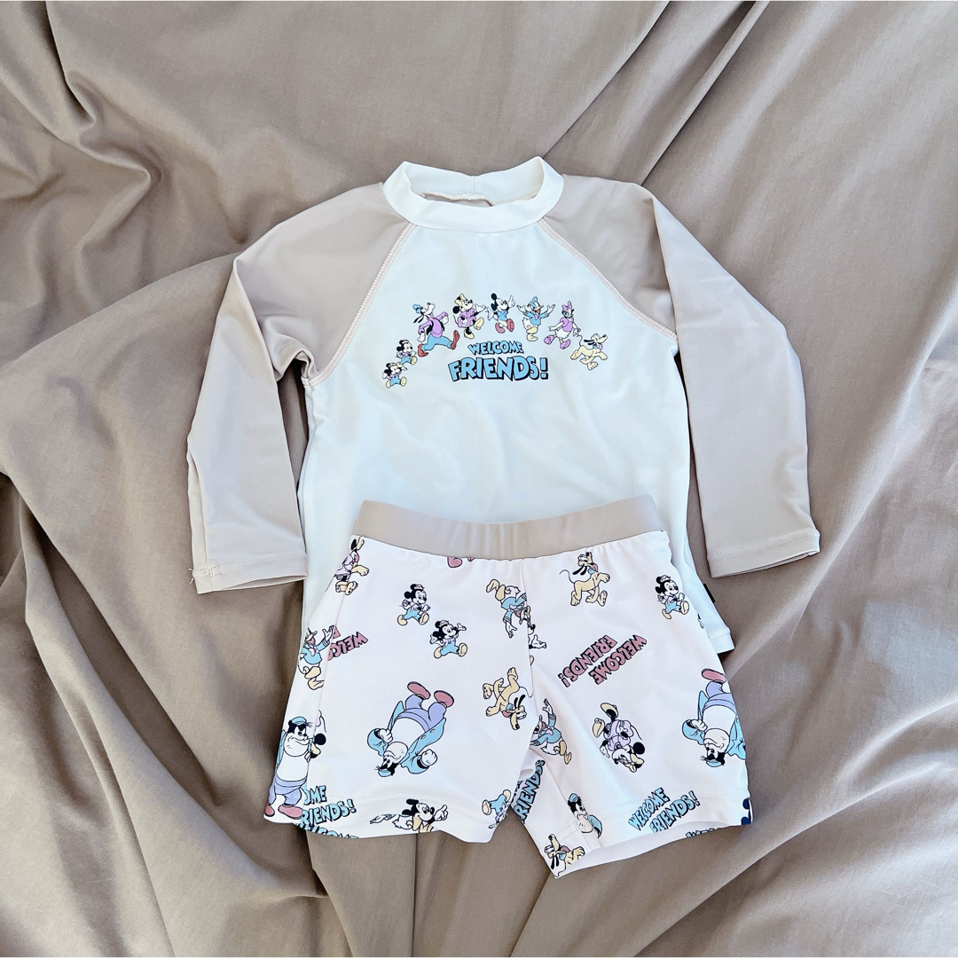 futafuta(フタフタ)の【美品】futafuta×Disney ラッシュガード90 キッズ/ベビー/マタニティのキッズ服男の子用(90cm~)(水着)の商品写真