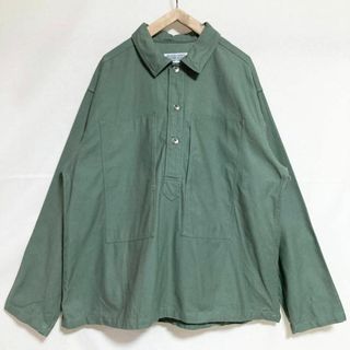 ✴︎XLサイズ！ENGINEEREDGARMENTS プルオーバーシャツジャケッ