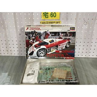 3-▲未組立 1/24スケール TOYOTA トヨタ 88C 1989年ル・マン デンソー DENSO TEAM TOM’S ハセガワ HASEGAWA 汚れあり 箱へこみあり(プラモデル)