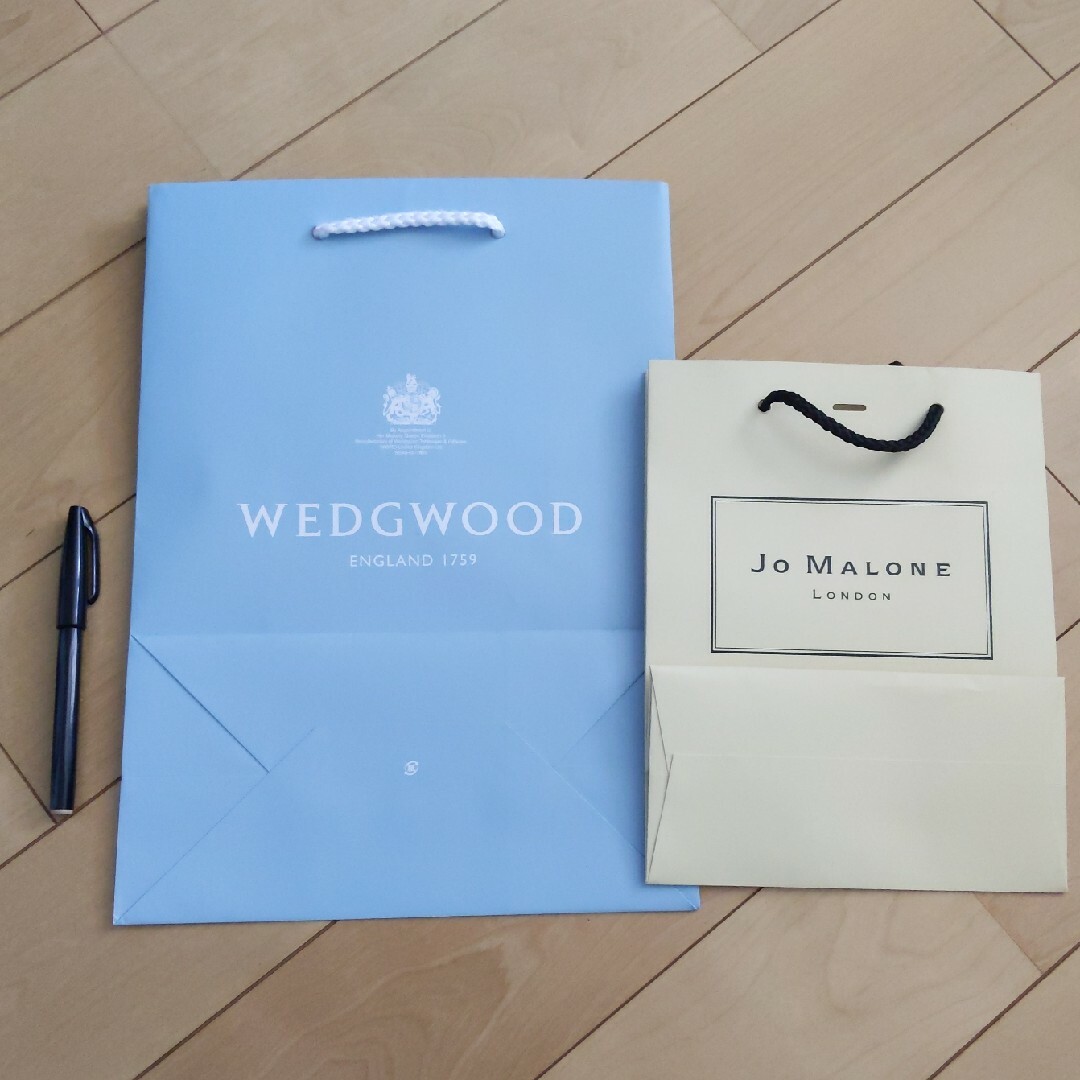 WEDGWOOD(ウェッジウッド)のWEDGWOOD・ジョー・マローン　ショップバック レディースのバッグ(ショップ袋)の商品写真