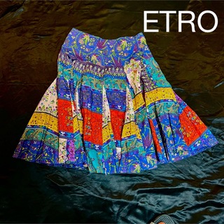 ETRO エトロ　スカート　柄
