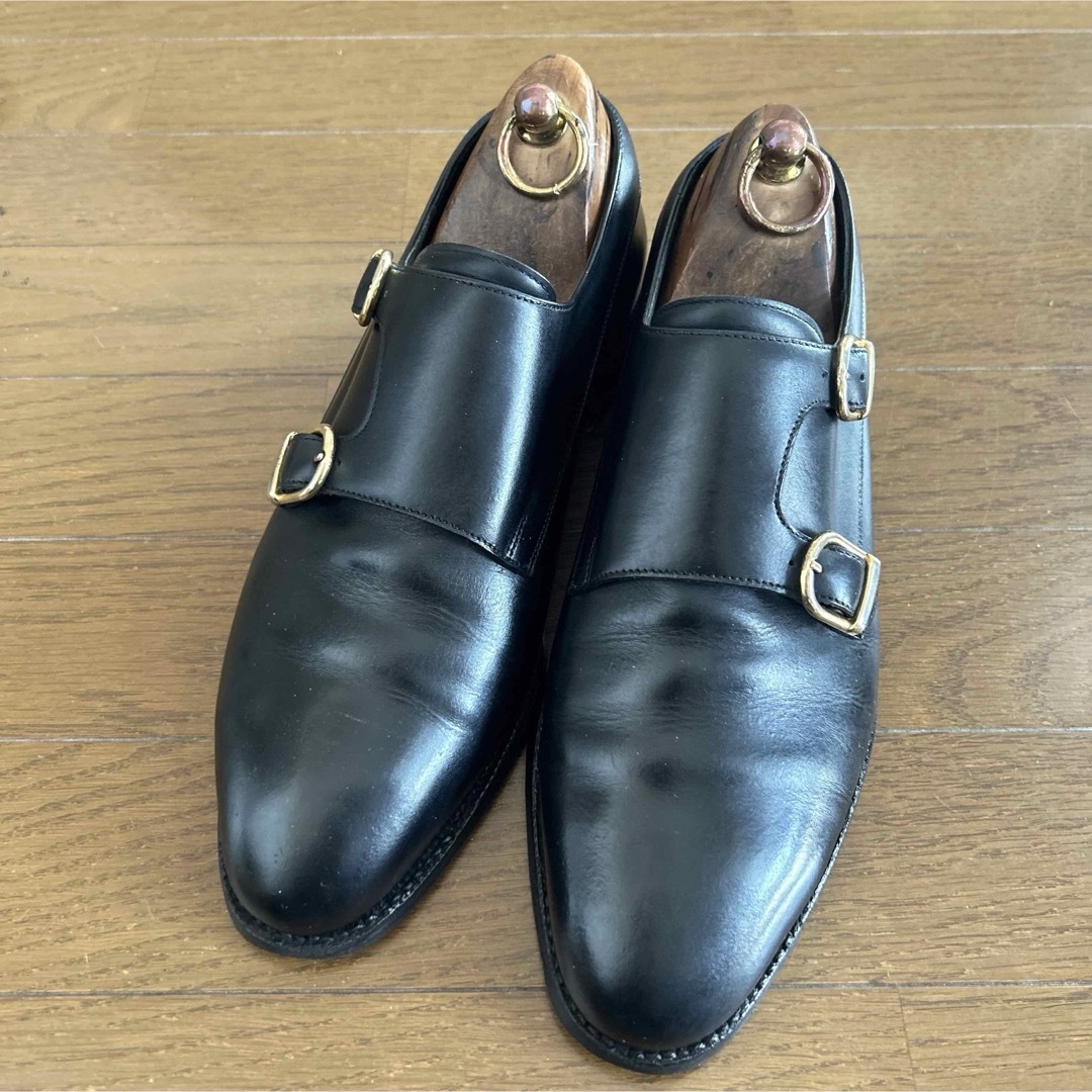 Crockett&Jones(クロケットアンドジョーンズ)の292.CROCKETT&JONES ダブルモンク ゴードンスコット 別注 8E メンズの靴/シューズ(ドレス/ビジネス)の商品写真