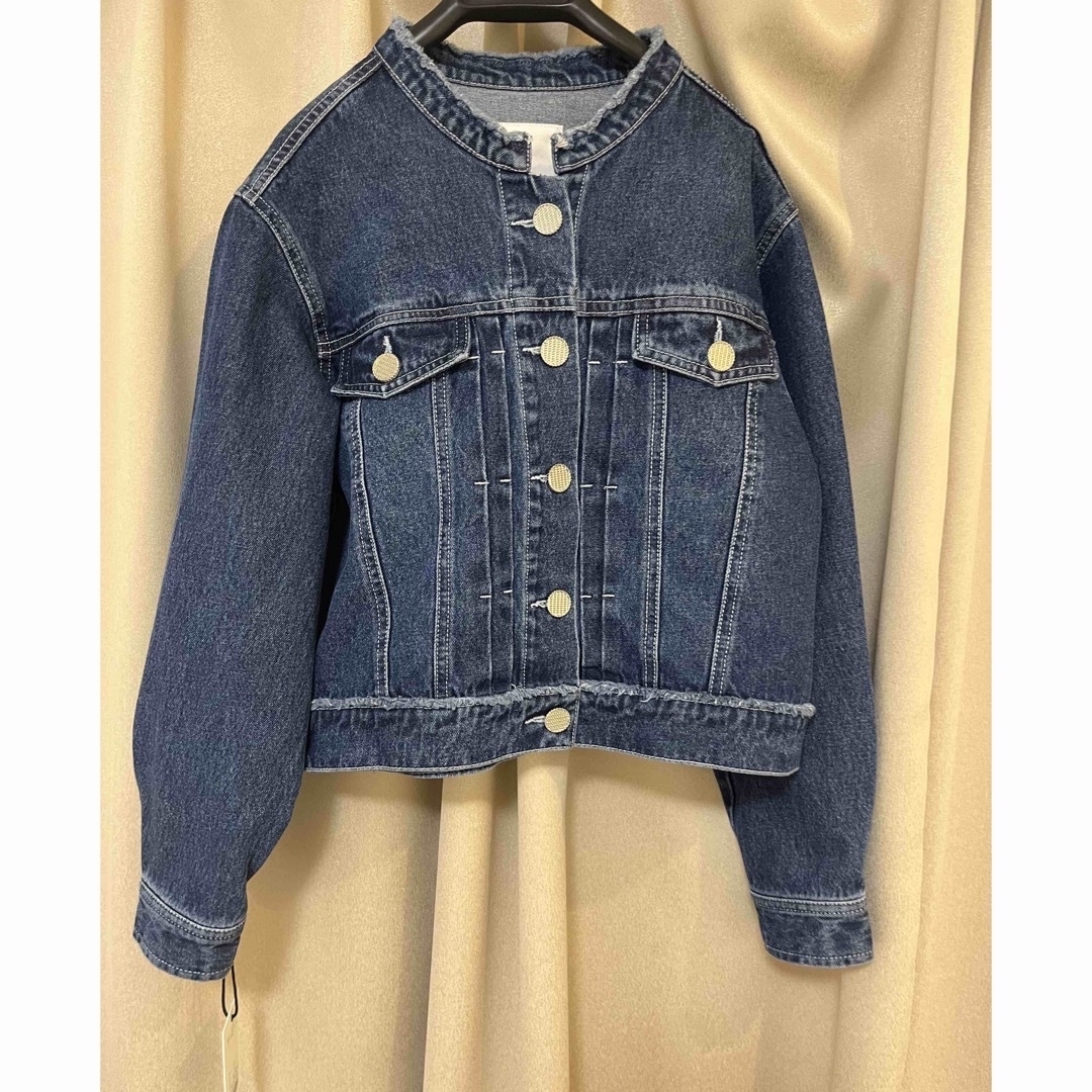 Her lip to(ハーリップトゥ)のherlipto Everyday Denim Jacket レディースのジャケット/アウター(Gジャン/デニムジャケット)の商品写真