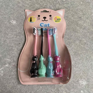 子供用歯ブラシ4本セット(歯ブラシ/歯みがき用品)