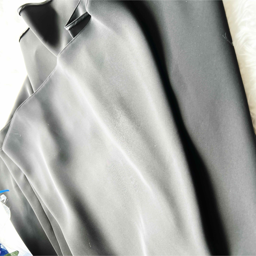 PRADA(プラダ)の美品　PRADA プラダ　スカート　ベルト装飾　ナイロン　フレア　ロング　 レディースのスカート(ロングスカート)の商品写真