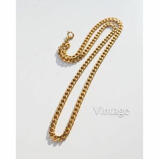 ヴィンテージ(VINTAGE)の喜平 ゴールドカラー チェーン vintage ネックレス K18GF 4㎜(ネックレス)