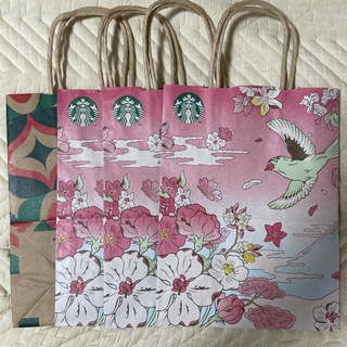 スターバックスコーヒー(Starbucks Coffee)のスターバックス ショップ袋 プレゼントカード カードケース (ショップ袋)