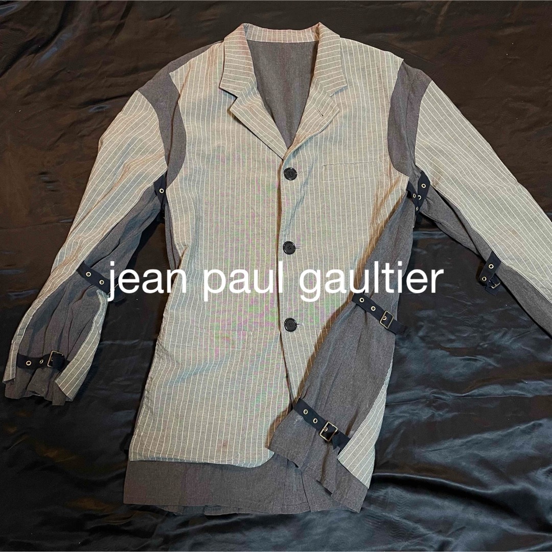 Jean-Paul GAULTIER(ジャンポールゴルチエ)のjean paul gaultier  デザインジャケット メンズのジャケット/アウター(テーラードジャケット)の商品写真