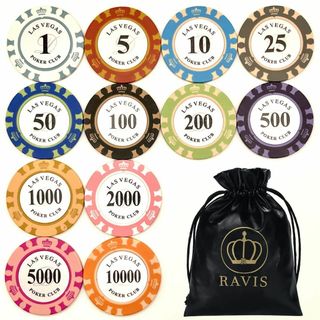 RAVIS ゴルフ マーカー ポーカー チップマーカー ラウンド用品 グランドゴ(その他)