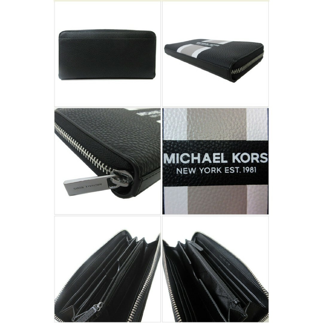 Michael Kors(マイケルコース)のマイケルコース ファスナー長財布 36R4LCOZ3U PEARL GREY レディースのファッション小物(財布)の商品写真