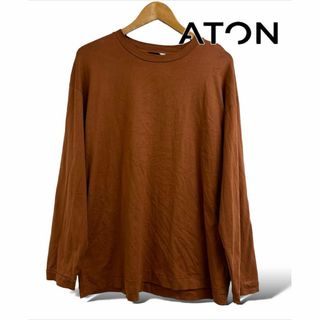 エイトン(ATON)のATON ロングスリーブ Tシャツ 0325(Tシャツ/カットソー(半袖/袖なし))