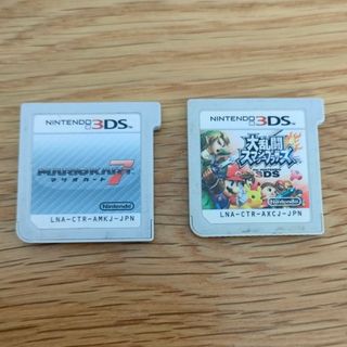 ニンテンドー３DS マリオカート7　大乱闘スマッシュブラザーズ(携帯用ゲームソフト)