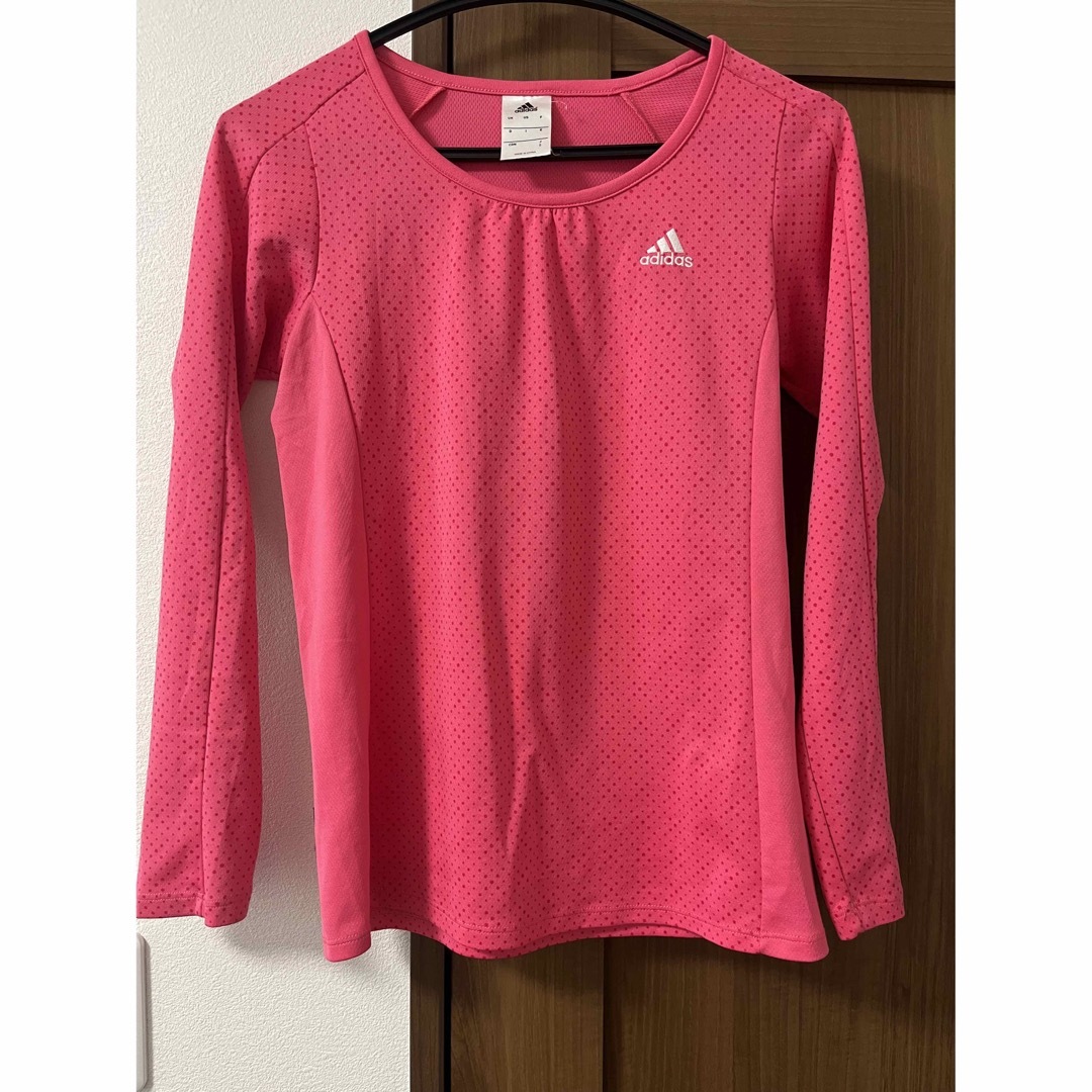 adidas(アディダス)の美品アディダス長袖TシャツsizeS スポーツ/アウトドアのテニス(ウェア)の商品写真