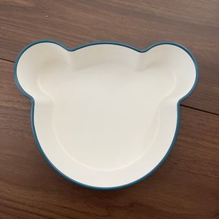 tak. キッズディッシュ ボウル ベア S ネイビー(離乳食器セット)