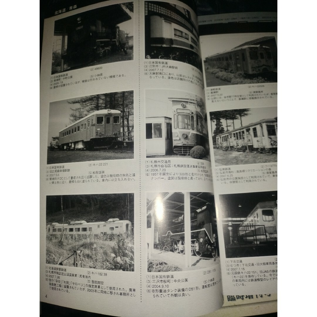 鉄道友の会会報誌RAILFAN 2008年3月　臨時増刊号　保存車・廃車体一覧4 エンタメ/ホビーの本(趣味/スポーツ/実用)の商品写真