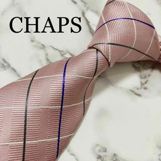 CHAPS - ネクタイ チャップス CHAPS チェック シルク100%