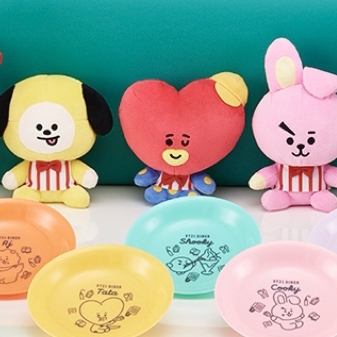 防弾少年団(BTS)(ボウダンショウネンダン)の【レア希少★】 BTS bt21 diner シュッキーランダム プレート 皿 エンタメ/ホビーのタレントグッズ(アイドルグッズ)の商品写真