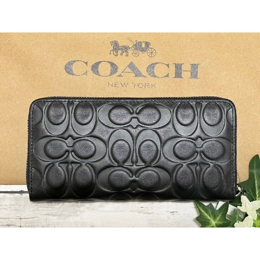 COACH(コーチ)の新品未使用COACH 長財布 2点セット レディースのファッション小物(財布)の商品写真