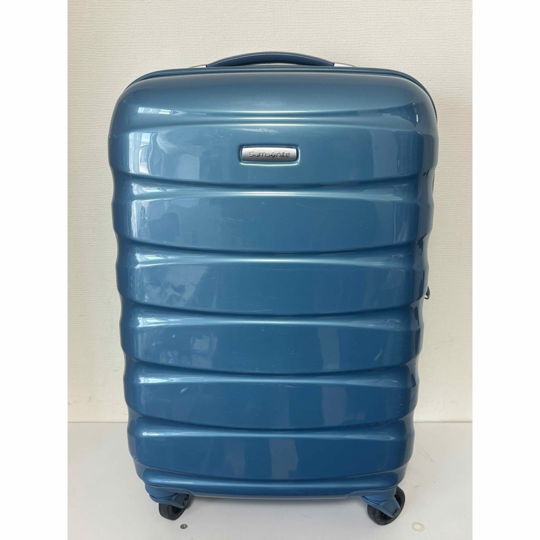 Samsonite(サムソナイト)のサムソナイト/スーツケース/オーバル/4輪/ブルー/37L/エクスパンダブル レディースのバッグ(スーツケース/キャリーバッグ)の商品写真