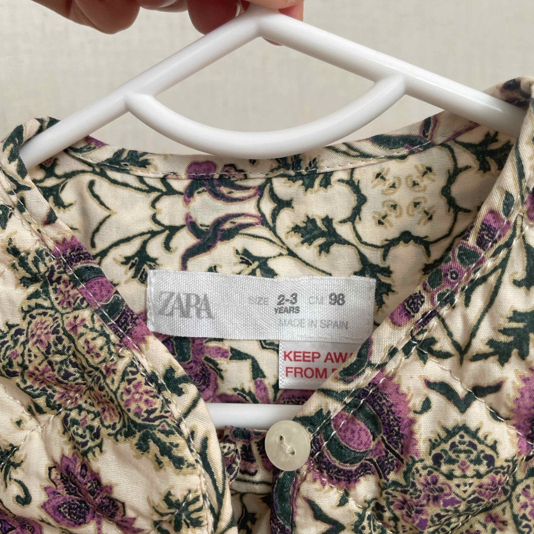 ZARA(ザラ)のZARA 2〜3years ワンピース キッズ/ベビー/マタニティのキッズ服女の子用(90cm~)(ワンピース)の商品写真