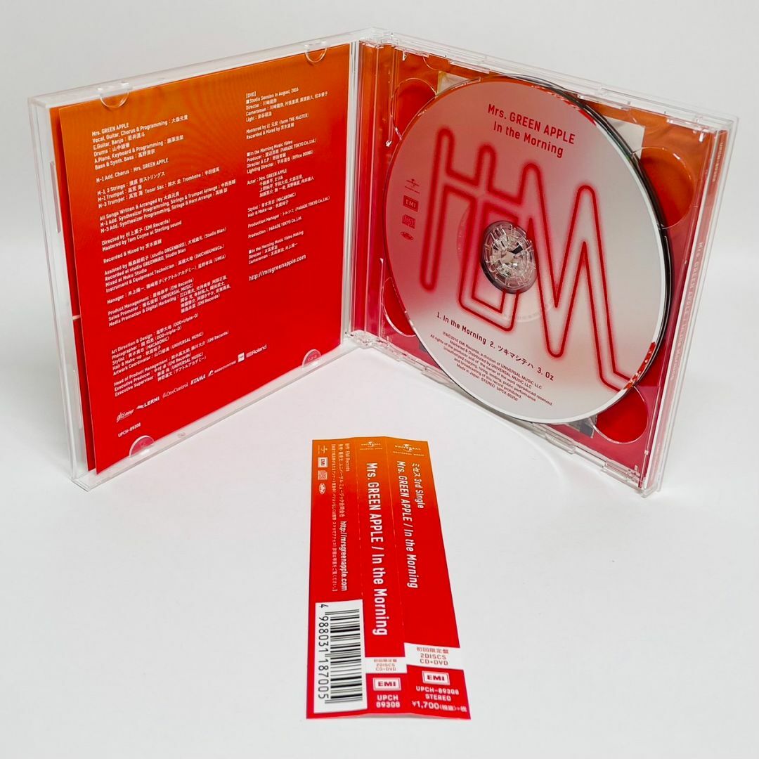 帯付き★ミセグリ In the Morning(初回限定盤)(DVD付) エンタメ/ホビーのCD(ポップス/ロック(邦楽))の商品写真