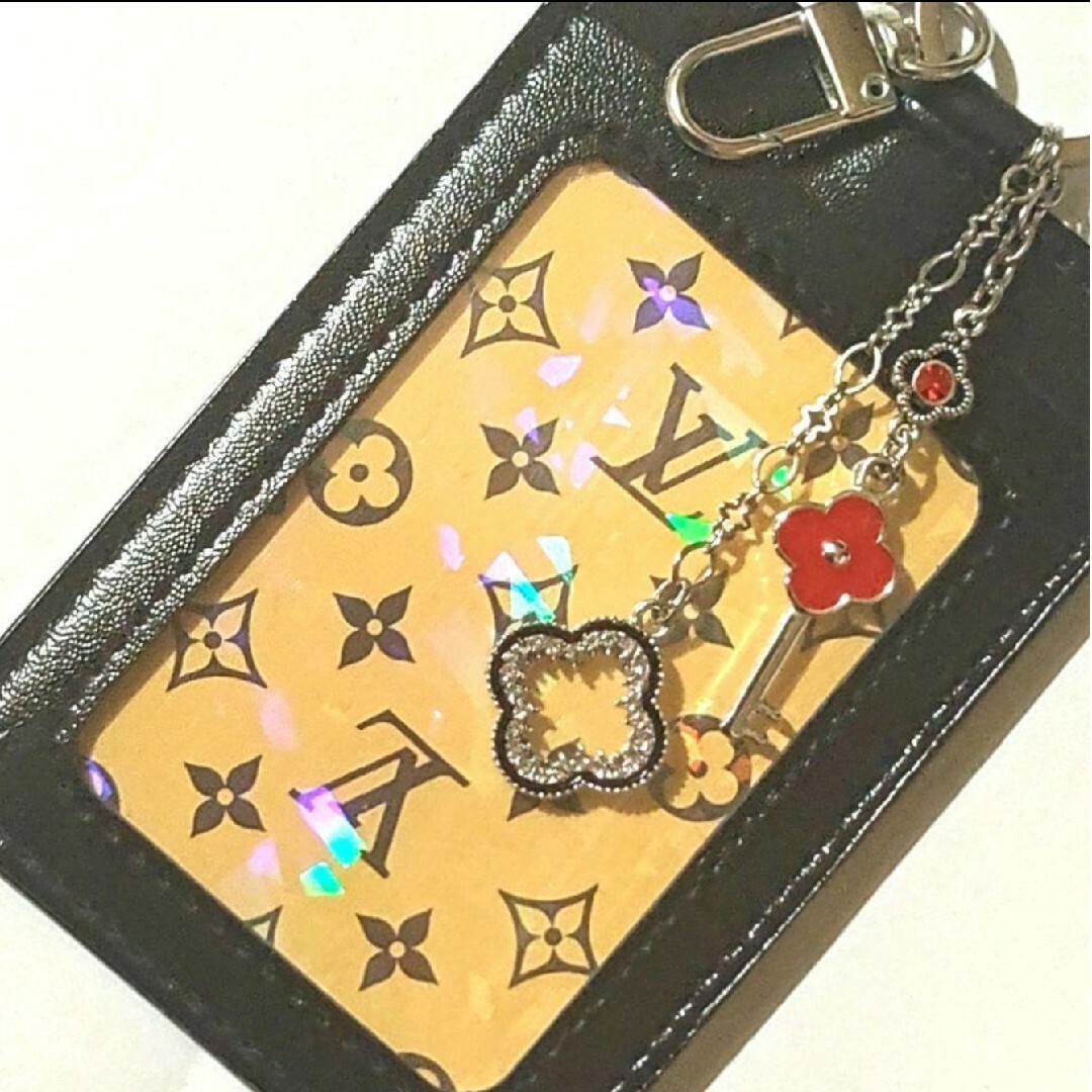 LOUIS VUITTON(ルイヴィトン)の希少♣LOUIS VUITTON♠モノグラムトランプ １枚 新品パスケース　20 レディースのファッション小物(パスケース/IDカードホルダー)の商品写真