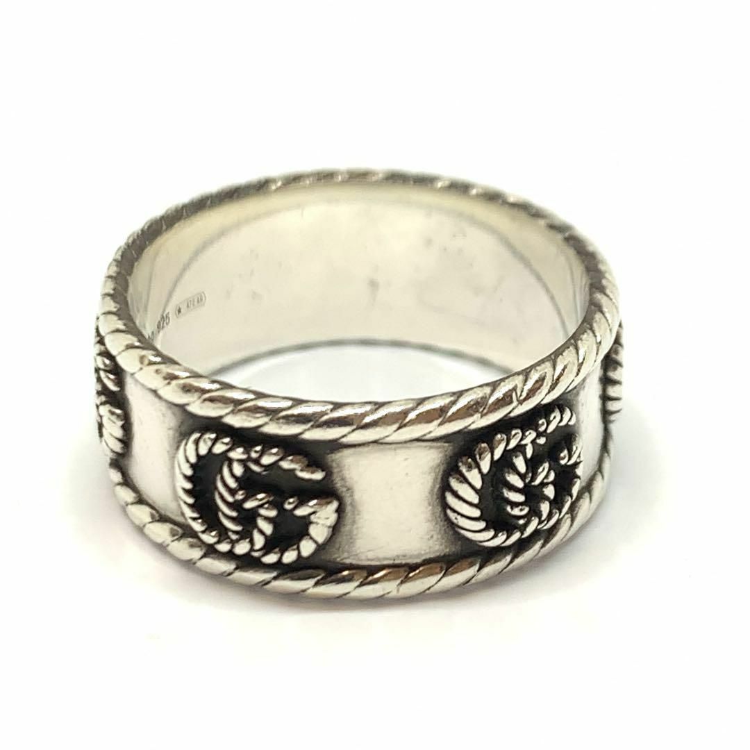 Gucci(グッチ)のGUCCI ダブルg 蛇モチーフ 19号 リング 指輪 0373s13. メンズのアクセサリー(リング(指輪))の商品写真