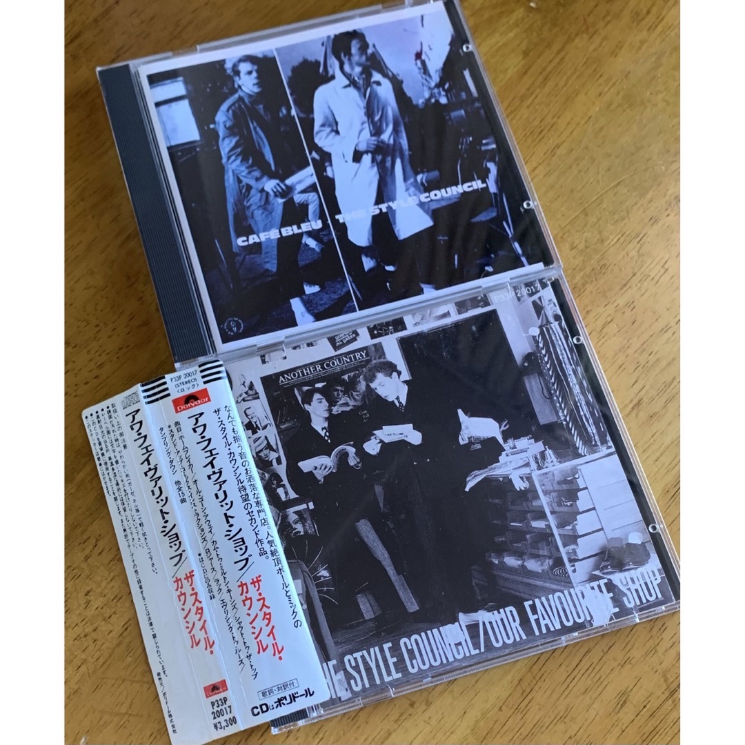 スタイル・カウンシル cafe bleuour と favourite shop エンタメ/ホビーのCD(ポップス/ロック(洋楽))の商品写真