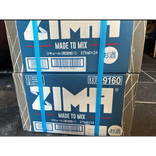 新品　ZIMA  ジーマ ビン275ml 2ケース 48本(リキュール/果実酒)