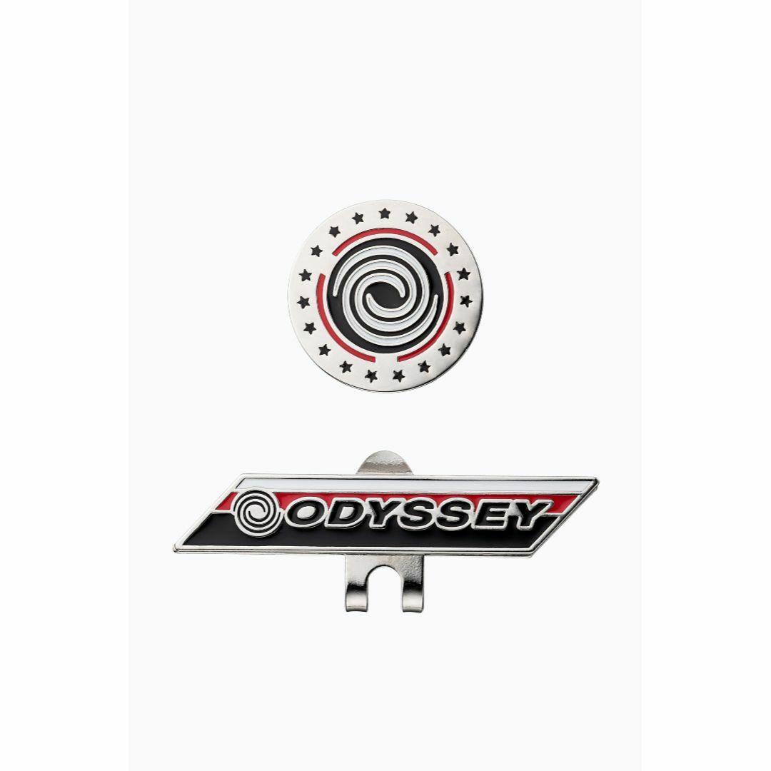 【色: ブラック】オデッセイODYSSEY マーカー LOGO MARKER 2 スポーツ/アウトドアのゴルフ(その他)の商品写真